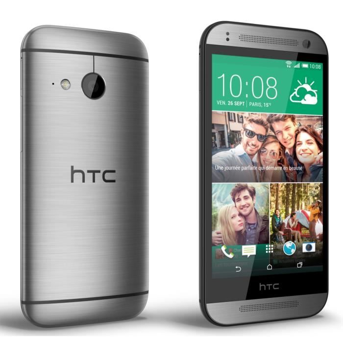 HTC One Mini 2 Acier - Achat smartphone pas cher, avis et meilleur prix