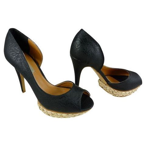 Chaussures escarpins croco Noir - Achat  Vente Chaussures escarpins ...