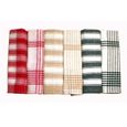 TORCHON - ESSUIE-MAIN LOT DE 6 TORCHONS 100% COTON