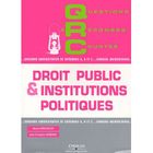 ENTREPRISE / ECONOMIE / DROIT Droit public et institutions politiques