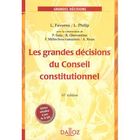 ENTREPRISE / ECONOMIE / DROIT Les grandes décisions du Conseil constitutionne...