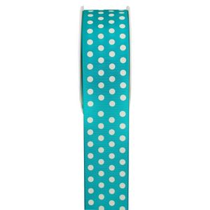 SANTEX Ruban ? pois turquoise