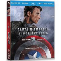 BLU RAY FILM Blu-Ray 3D Captain america