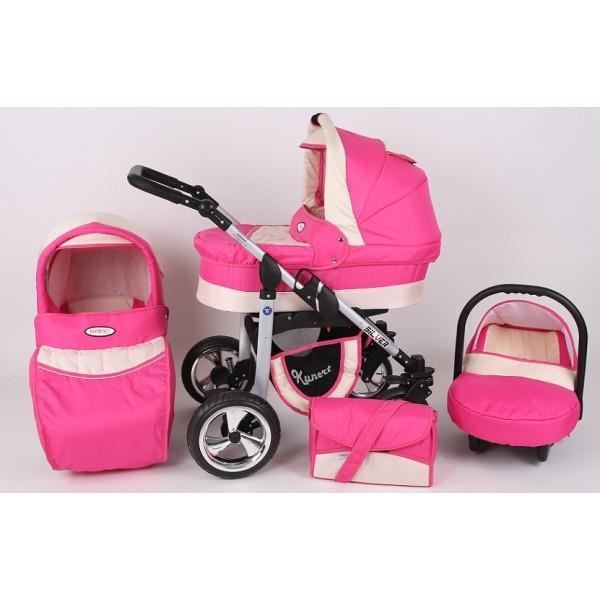 poussette rose leopard pas cher