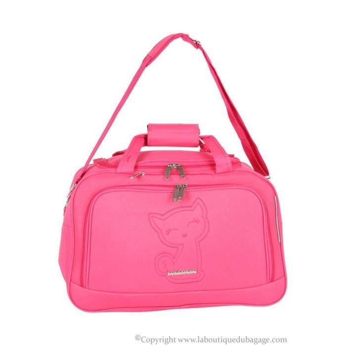 LOLLIPOPS PARIS Sac de Voyage 50 cm PSF Rose Rose - Achat / Vente sac de voyage 3700766365579 