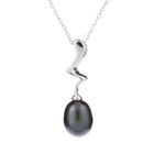  NACRE DE PERLE Chaîne et pendentif