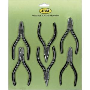 JBM Jeu de 6 Mini-Pinces