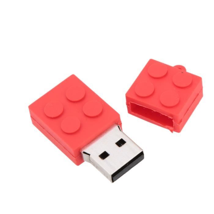 Beau jouet brique de style USB 2.0 Flash disque Mini U mignon blocage