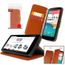 HOUSSE - CHAUSSETTE ORZLY Etui Multifonct. Sleep Sensor Nexus 5 Marron
