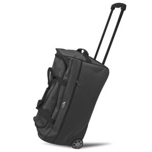 KINSTON Sac de Voyage Souple 2 Roues 61 cm Noir