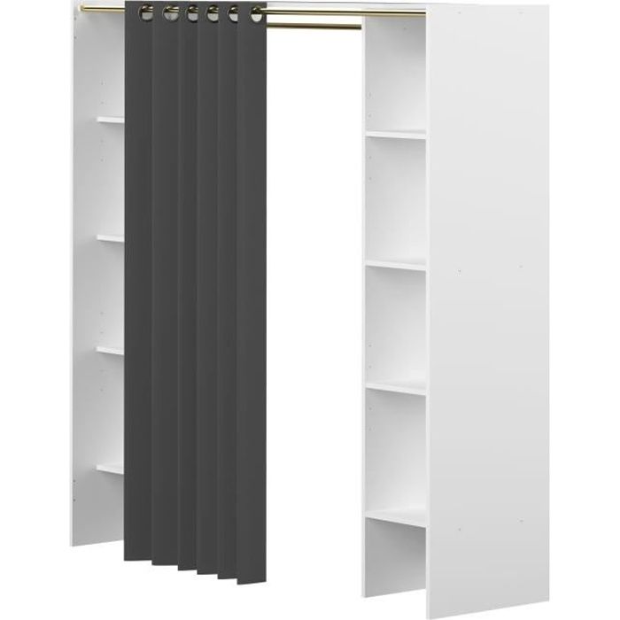 Dressing achat / vente dressing pas cher cdiscount Armoire dressing angle ikea