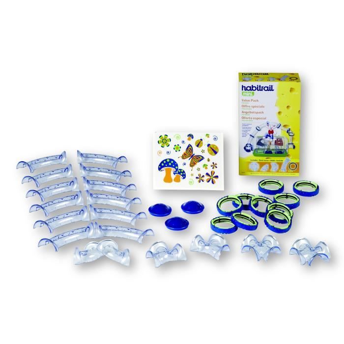 HABITRAIL MINI Lot de tubes pour cage souris Achat / Vente cage Pack