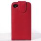 ACCESSOIRES TELEPHONIE Housse iPhone 4/4S en cuir Rouge avec rabat