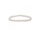 BRACELET - GOURMETTE Bracelet Enfant Stretch en Perles Blanches E