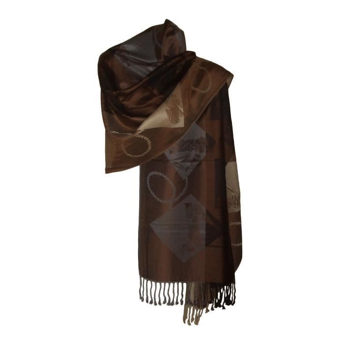 Châle De Soirée élégante Châle En Pashmina Doux Fait