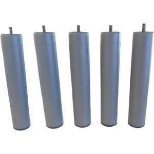 Jeu de 4 pieds de lit carrés, 10 cm