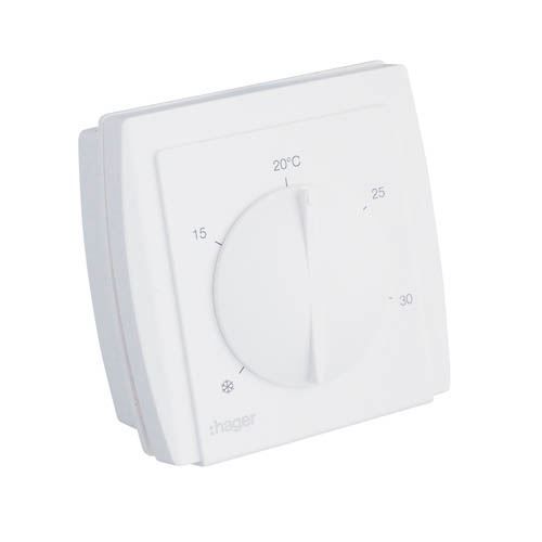 Thermostat D'Ambiance A Tension De Vapeur Hager - Achat / Vente pièce