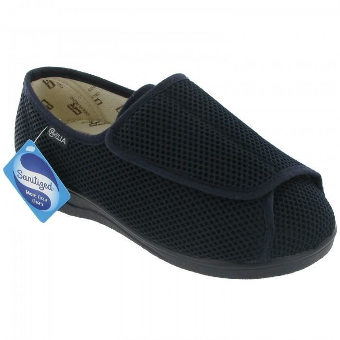 chaussure pour pied large et gonflé