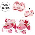 PATIN - QUAD  Patins à roulette Hello Kitty + protections