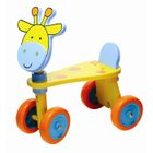 PELUCHE Porteur En Bois - Girafe