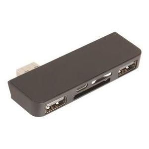 URBAN FACTORY Lecteur de carte SD 4en1 - Double port USB 3.0