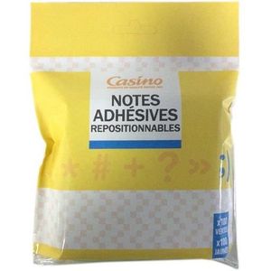 Lot de 2 Notes Adhésives