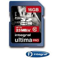 CARTE MEMOIRE INTEGRAL Mémoire SDHC Ultima pro 16 Go