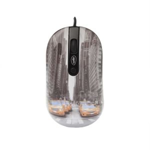 APM Souris Filaire USB - Optique - Mac / PC - Motifs New York