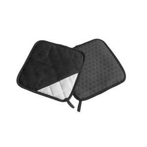 LURCH Lot de 2 sets de table - Noir