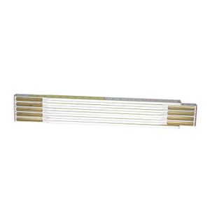 STANLEY M?tre pliant 2m x 17mm bois blanc-jaune