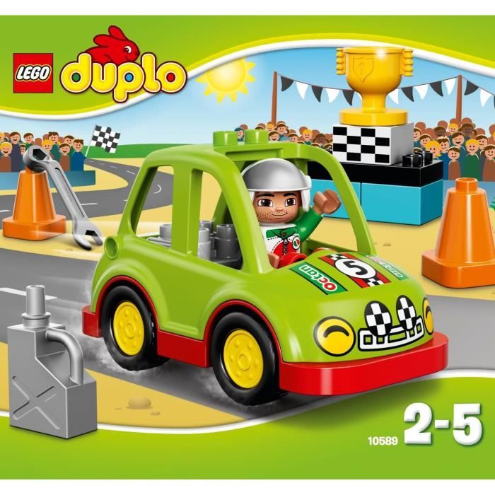 Lego Duplo La Voiture De Rallye Achat Vente Assemblage