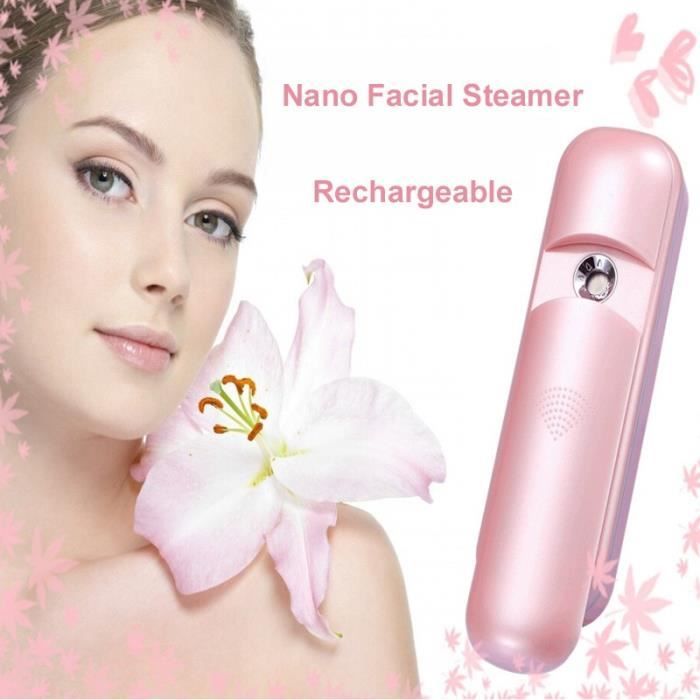 Hydratant + gel douche Machine vapeur vapeur Facial Nano Mister