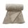 FINLANDEK Couverture unie SOKERI 240x260cm MASTIC