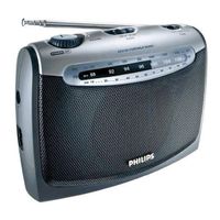 Radio FM PHILIPSAE2160NOIR ARGENT
