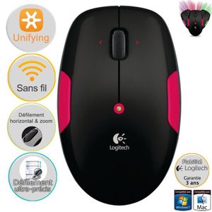 SOURIS Logitech Wireless Mouse M345 Fire Red