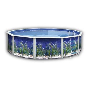 OCÉAN Piscine en acier circulaire 640x120