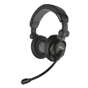 Trust casque Micro COMO stereo Black