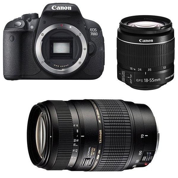 CANON EOS 700D + Objectif EF S 18 55 mm f/3,5 5? Achat / Vente