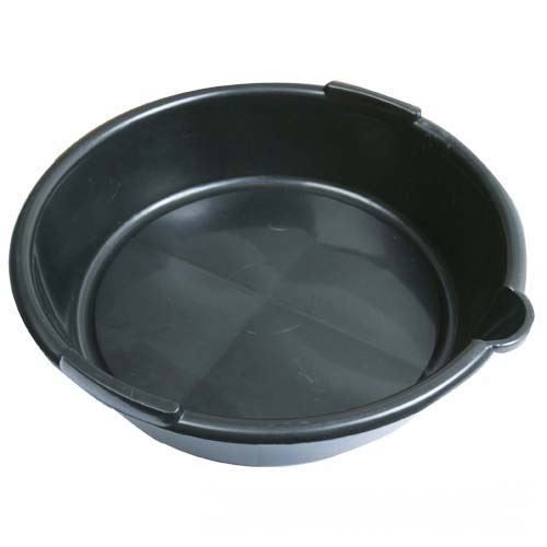 Bassin De Vidange Rond Pour Huile Moteur - Plastique Avec Bec Verseur - 10 Cm De Haut - Pour Vidange Voiture, Moto