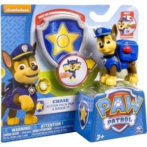 PAT PATROUILLE Figurine Sac ? Dos Transformable Héro Pup