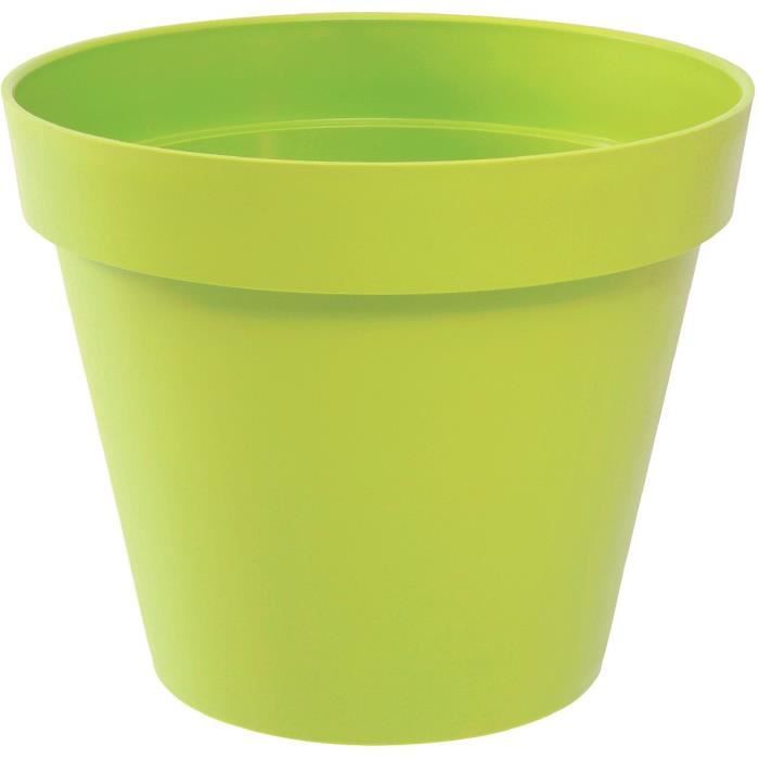 Pot gamme Pop Eda Diam. 40 cm 23 l Vert kiwi Achat / Vente