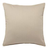 TARA Coussin géant Beige 60x60 cm Coton TARA Coussin géant Beige 60x60 cm Coton