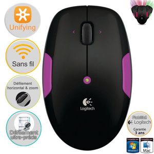 SOURIS Logitech Wireless Mouse M345 Petal Pink SOURIS Logitech Wireless Mouse M345 Petal Pink