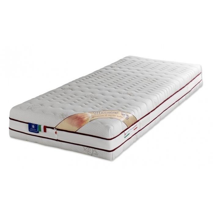 Matelas Memoire de forme 140x190 cms Viscotop Achat / Vente matelas