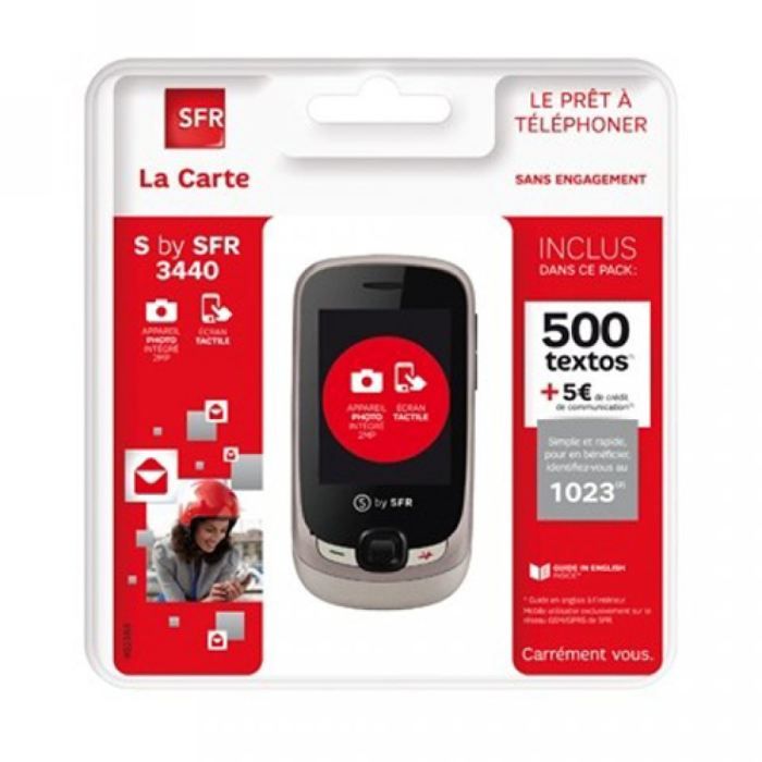pack sfr la carte ls by sfr 3440 t 233 l 233 phone portable pack sfr la carte ls by sfr 3440 t 233 l 233 phone portable