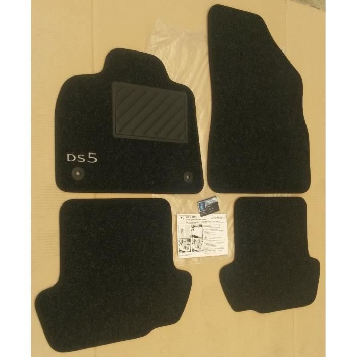 Set tapis de sol voiture moquette originaux citroen ds5 (b81) 2 ... Fabriquer tapis avec moquette