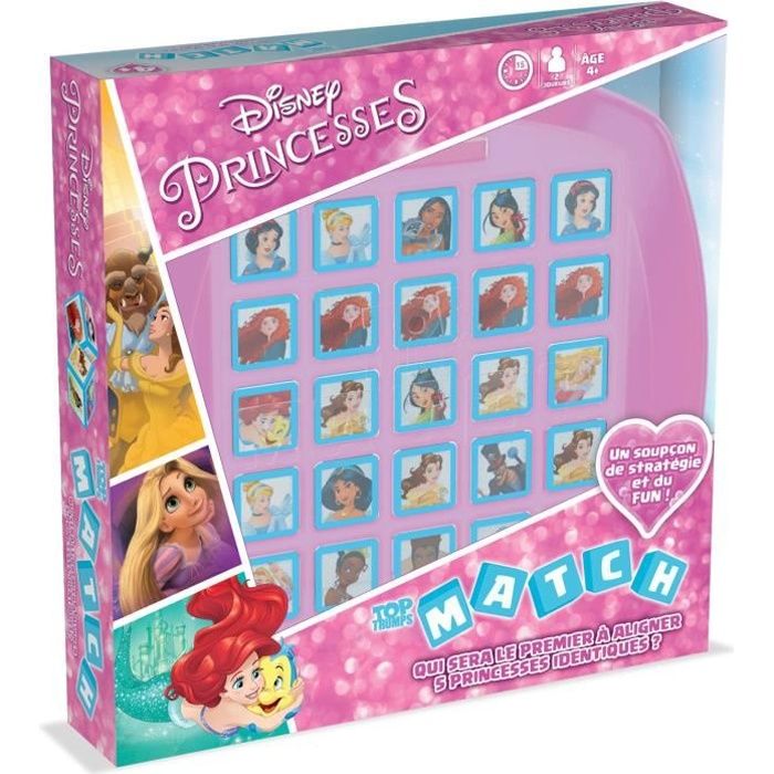 DISNEY PRINCESSES Match Jeu de Société - Achat / Vente jeu société ...