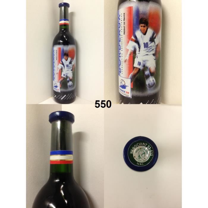 Bouteille De Vin Coupe Du Monde 1998