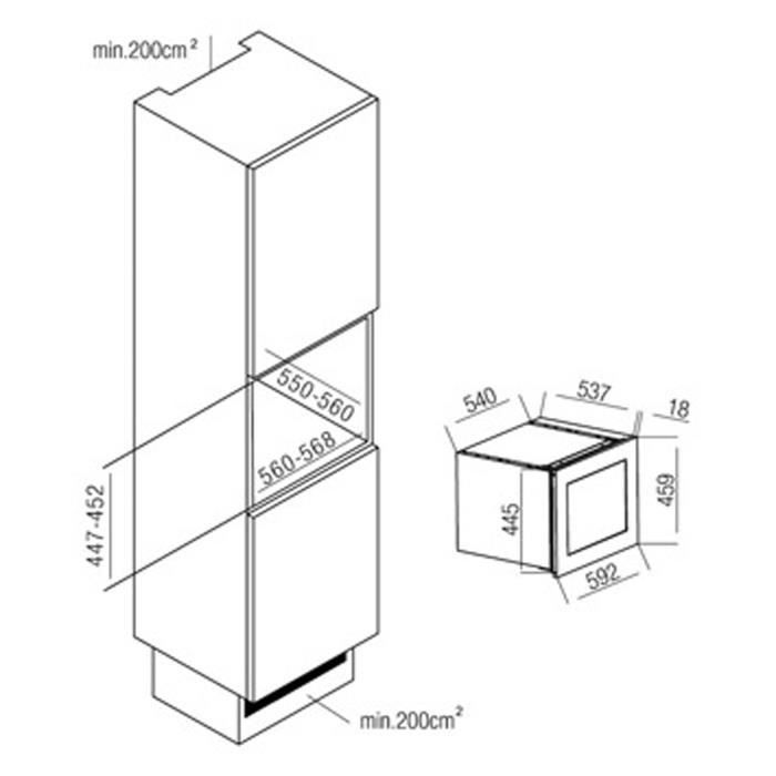  CAVE A VIN V24B 59cm INOX1