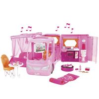 POUPÉE Barbie Camping Car Rose POUPÉE Barbie Camping Car Rose